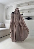 Charger l'image dans la visionneuse de la galerie, Khimar Joumana Flow Soie de Médine