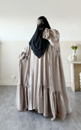 Charger l'image dans la visionneuse de la galerie, Set Imany Kimono effet Lin + sous abaya