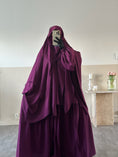 Charger l'image dans la visionneuse de la galerie, Khimar Joumana Soie de Médine