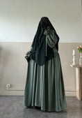 Charger l'image dans la visionneuse de la galerie, Abaya Balqis Soie de médine