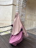 Charger l'image dans la visionneuse de la galerie, Khimar arrondi Maleeka Long (Whool Peach)