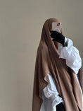 Charger l'image dans la visionneuse de la galerie, Khimar arrondi Maleeka court Jazz