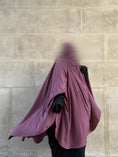 Charger l'image dans la visionneuse de la galerie, Khimar Jouwayriyyah Classic Whool peach