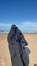 Charger l'image dans la visionneuse de la galerie, Abaya Yaqout Soie de Médine