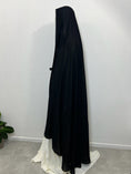 Load image into Gallery viewer, Cape Ă nouer Farasha longue Noir