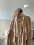 Charger l'image dans la visionneuse de la galerie, Khimar Joumana Whool peach