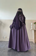 Charger l'image dans la visionneuse de la galerie, Abaya Balqis Soie de médine