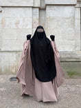 Charger l'image dans la visionneuse de la galerie, Khimar arrondi Maleeka Long (Whool Peach)