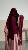 Charger l'image dans la visionneuse de la galerie, Khimar Joumana Flow Soie de Médine