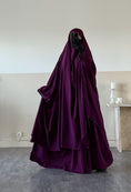 Charger l'image dans la visionneuse de la galerie, Jilbab 2 pièces Jupe Soie de Médine