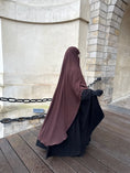Charger l'image dans la visionneuse de la galerie, Khimar arrondi Maleeka Long (Whool Peach)