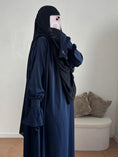 Charger l'image dans la visionneuse de la galerie, Abaya Yaqout Soie de Médine