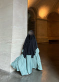 Charger l'image dans la visionneuse de la galerie, Khimar Joumana Flow Soie de Médine
