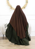 Charger l'image dans la visionneuse de la galerie, Khimar arrondi Maleeka Long (Whool Peach)