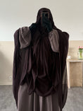 Charger l'image dans la visionneuse de la galerie, Khimar Joumana 2 voiles mousseline Déstockage