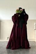 Charger l'image dans la visionneuse de la galerie, Set Imany Kimono effet Lin + sous abaya