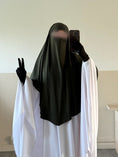 Bild in Galerie-Betrachter laden, Khimar Sarah court pointu Jersey Premium