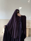 Charger l'image dans la visionneuse de la galerie, Khimar arrondi Maleeka Long (Whool Peach)