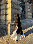 Charger l'image dans la visionneuse de la galerie, Khimar Tarha 3 voiles arrondi Mousseline
