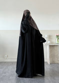 Charger l'image dans la visionneuse de la galerie, Abaya Yaqout Soie de Médine