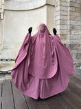 Charger l'image dans la visionneuse de la galerie, Abaya Maleeka Whool Peach