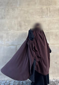 Charger l'image dans la visionneuse de la galerie, Khimar Jouwayriyyah Classic Whool peach