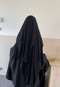 Charger l'image dans la visionneuse de la galerie, Niqab/Sitar casquette 3 voiles 1m50
