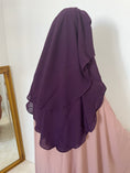 Charger l'image dans la visionneuse de la galerie, Niqab/Sitar 3 voiles 90 cm