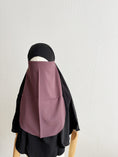 Charger l'image dans la visionneuse de la galerie, Half niqab Soie de medine