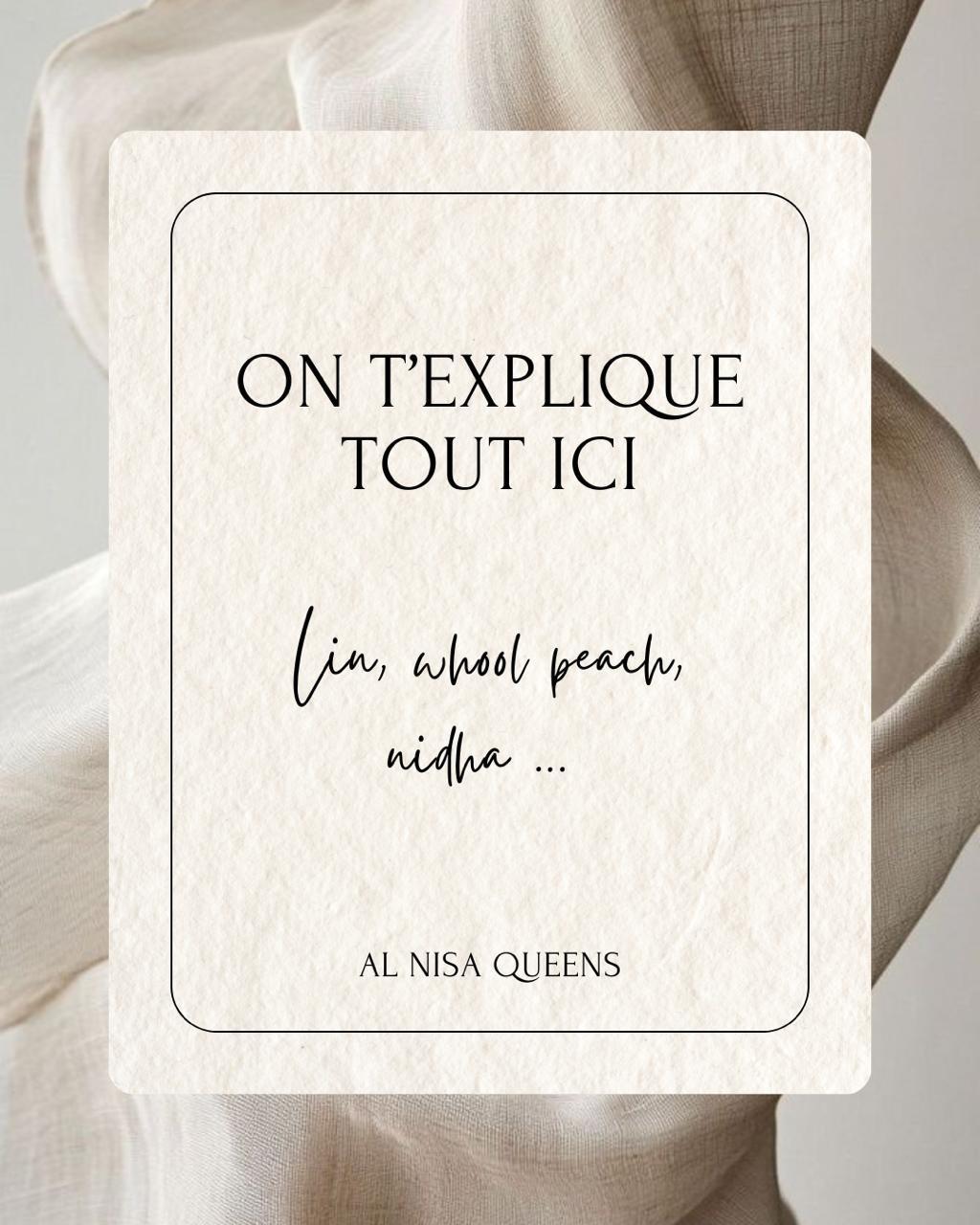 Quels tissus choisir pour tes abayas et khimar ? Ton guide complet de tissu