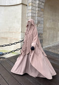 Charger l'image dans la visionneuse de la galerie, Abaya Maleeka Whool Peach
