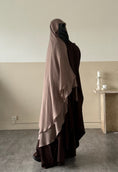 Charger l'image dans la visionneuse de la galerie, Khimar Joumana 2 voiles mousseline Déstockage
