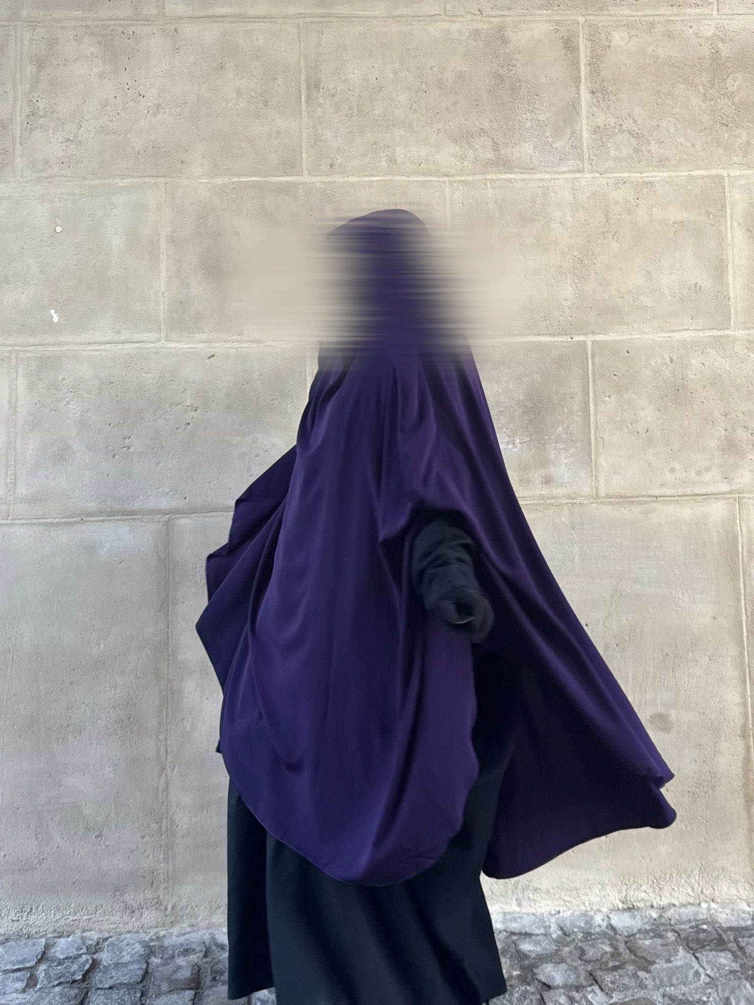 Khimar Jouwayriyyah Classic Whool peach