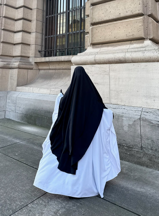 Khimar Hajar 2 Schleier aus Medina-Seide
