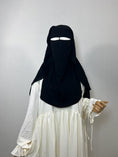 Charger l'image dans la visionneuse de la galerie, Niqab/Sitar Afiya Noir
