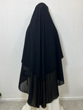 Charger l'image dans la visionneuse de la galerie, Niqab/Sitar Salma casquette boutons de pression
