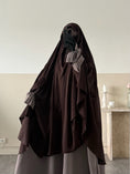 Charger l'image dans la visionneuse de la galerie, Abaya Yaqout Soie de Médine
