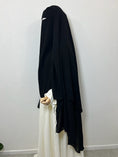 Charger l'image dans la visionneuse de la galerie, Niqab/Sitar Salma casquette boutons de pression
