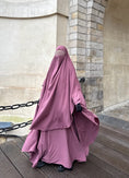 Charger l'image dans la visionneuse de la galerie, Khimar arrondi Maleeka Long (Whool Peach)
