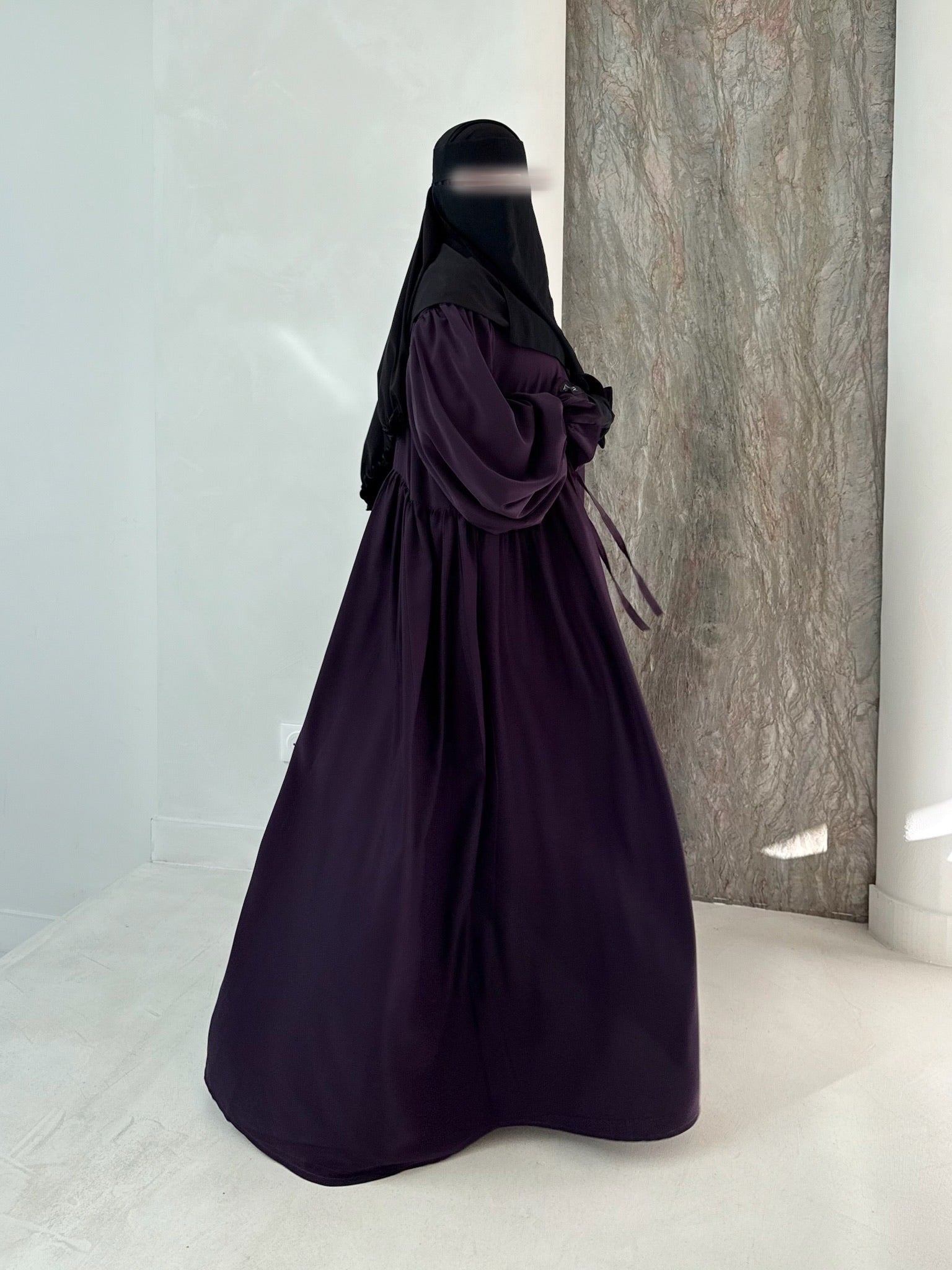 Abaya Balqis Soie de médine