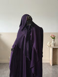 Charger l'image dans la visionneuse de la galerie, Khimar Joumana Soie de Médine
