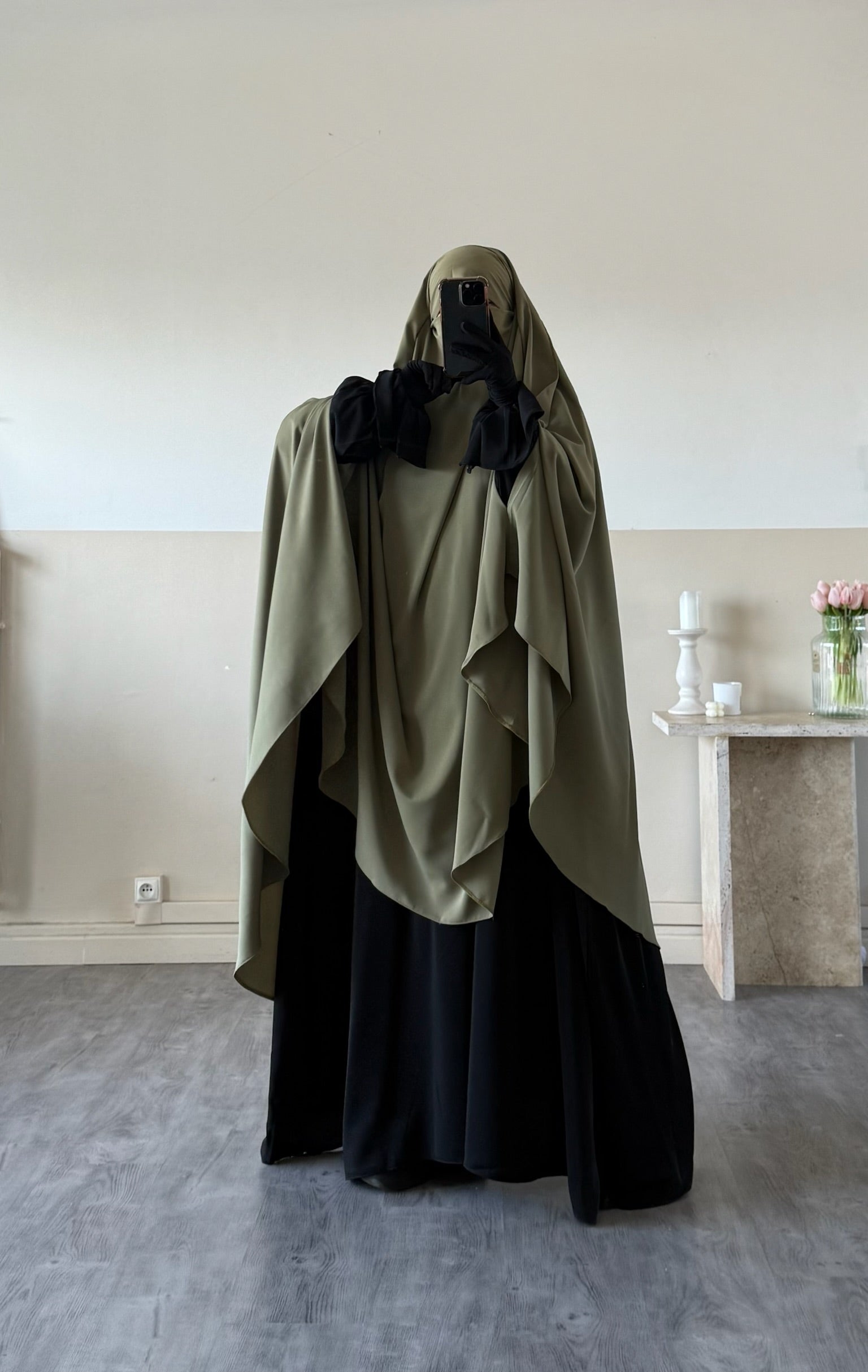 Khimar Jouwayriyyah Casquette Soie de médine