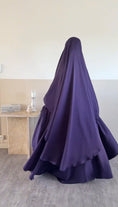 Charger l'image dans la visionneuse de la galerie, Khimar arrondi Maleeka T1 (Nidha)
