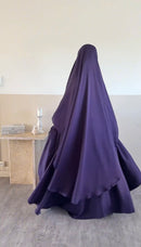 Khimar arrondi Maleeka T2 (Nidha)