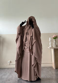 Charger l'image dans la visionneuse de la galerie, Khimar Joumana Soie de Médine
