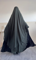 Charger l'image dans la visionneuse de la galerie, Khimar Joumana 2 voiles mousseline Déstockage
