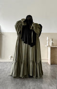 Charger l'image dans la visionneuse de la galerie, Set Imany Kimono effet Lin + sous abaya
