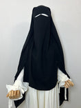 Charger l'image dans la visionneuse de la galerie, Niqab/Sitar Salma casquette boutons de pression
