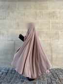 Khimar Jouwayriyyah Classic Whool peach