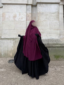Abaya Maleeka Whool Peach